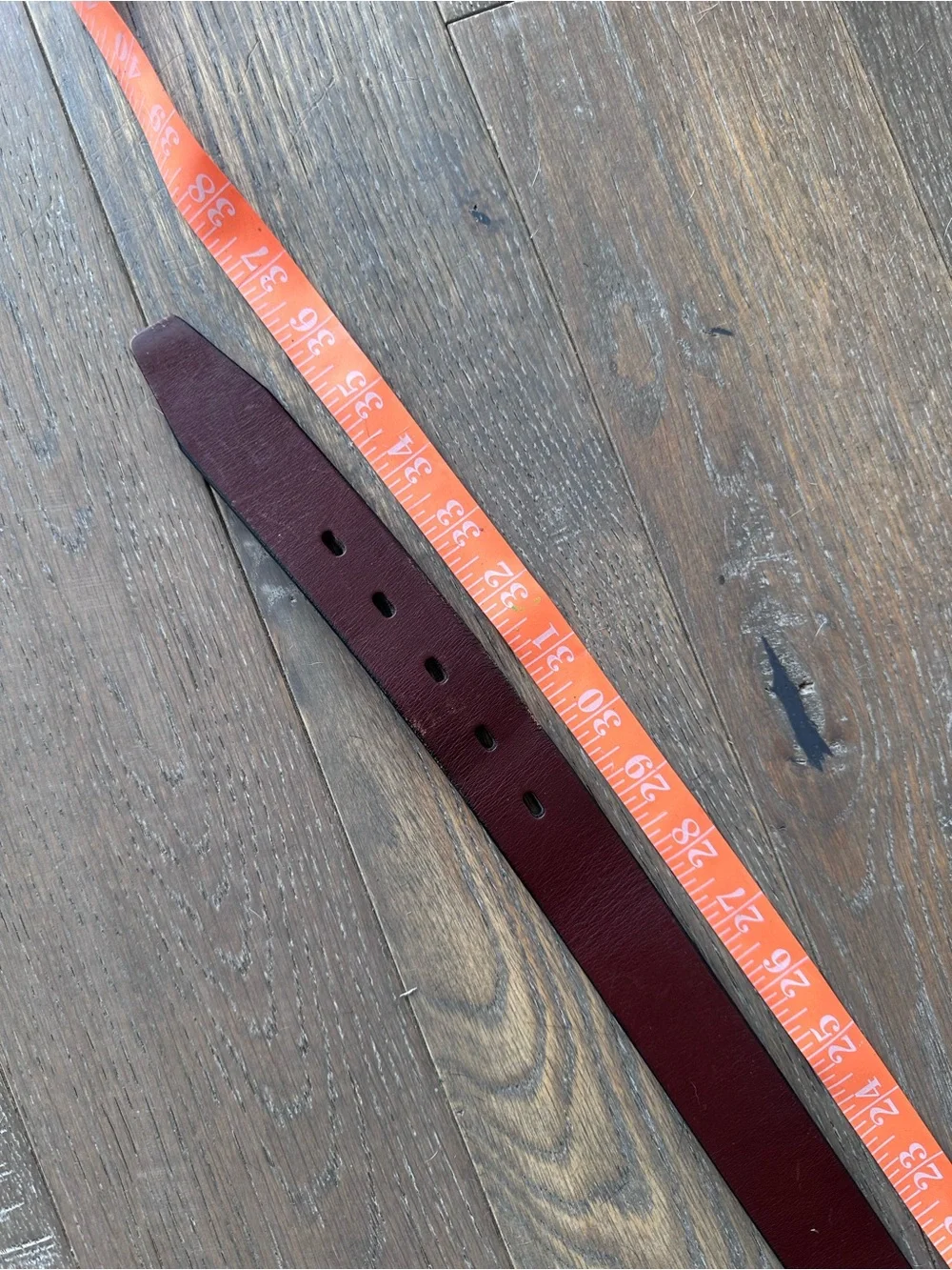 FOSSIL LEATHER BROWN BELT SMALL